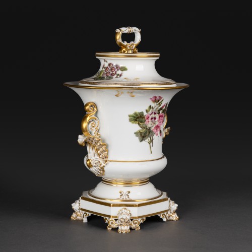XIXe siècle - Escalier de Cristal, vers 1830 - important vase glacière en porcelaine - période Boin