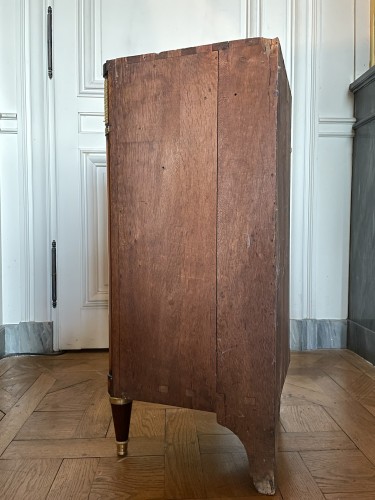 Antiquités - Etienne Levasseur, Maitre In 1767—corner Cupboard - Lemonwood —louis XVI P
