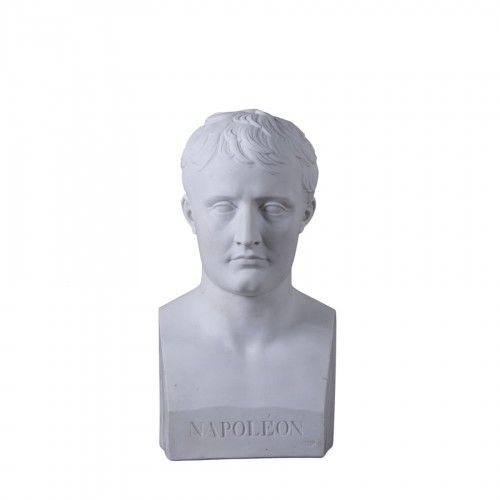 Manufacture Impériale de Sèvres, 1808 - buste de Napoléon d'ap. Chaudet - 2nde grande