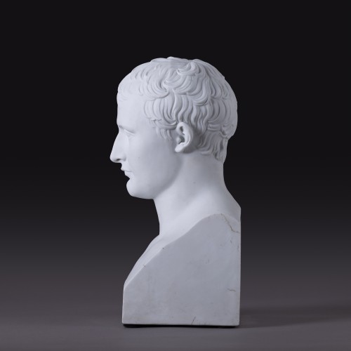 Imperial Sèvres Manufactory, 1808—bust Of Napoleon After Chaudet—2nd Size,  - 