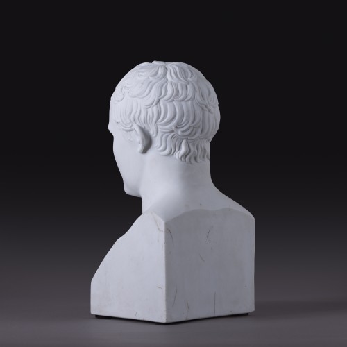 19th century - Imperial Sèvres Manufactory, 1808—bust Of Napoleon After Chaudet—2nd Size, 