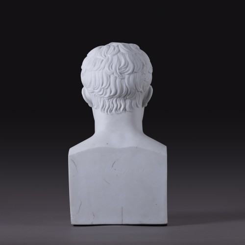 Imperial Sèvres Manufactory, 1808—bust Of Napoleon After Chaudet—2nd Size,  - Empire