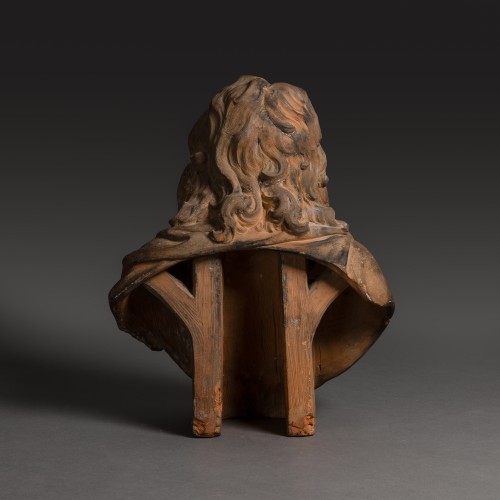 Louis XIV - The Netherlands Or England, Louis XIV Period—17th-century Terracotta Bust O