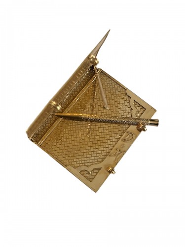 Van Cleef and Appels - Carnet et son crayon en or