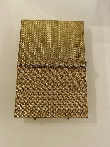 Van Cleff And Arpels - Gold Diary Notebook And His Pencil - 50