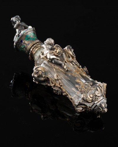 Morel &amp; Duponchel:- “soap Bubbles” perfume bottle - Objects of Vertu Style Louis-Philippe
