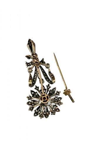 Napoleon III Transformation Pendant Brooch - 