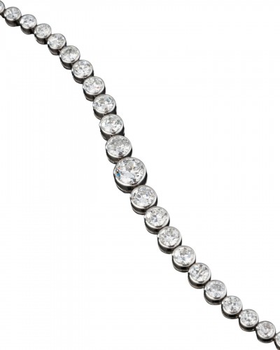 Bracelet rivière de diamants