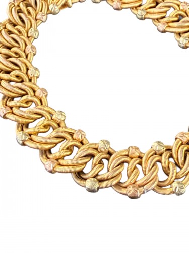 Antique Jewellery  - Gold Passementerie Bracelet