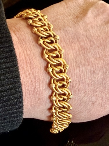 Antiquités - Gold Passementerie Bracelet
