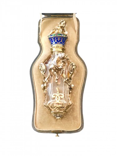 Flacon à parfum "les bulles de savon" par Morel et Duponchel 1844