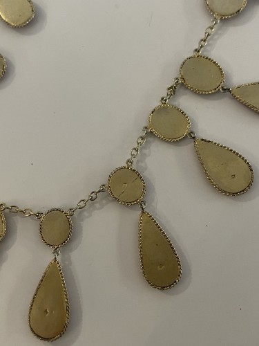 Parure en micro-mosaïque dans son écrin - Louis-Philippe