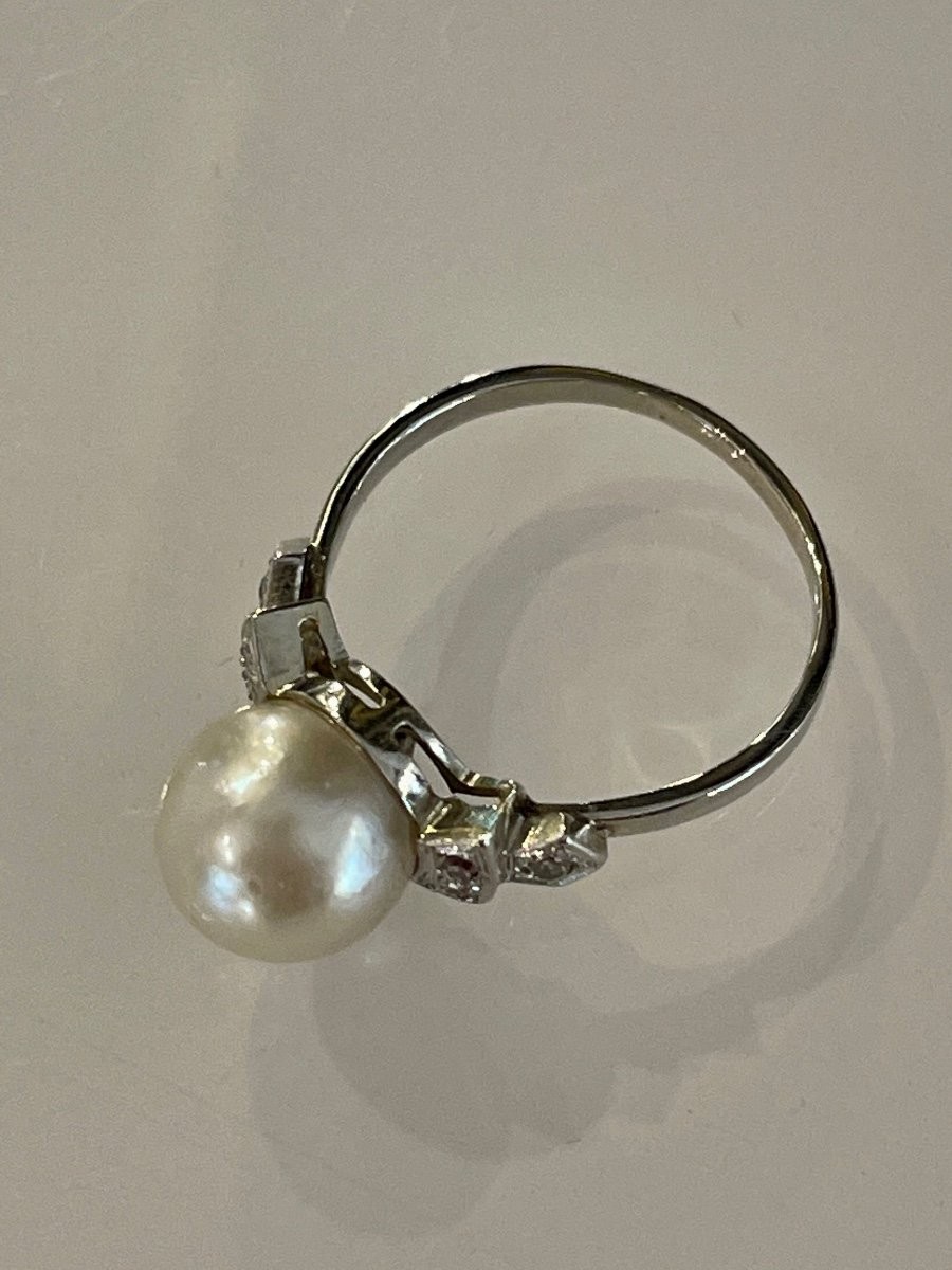Natural Pearl Ring, Dainty Pearl Ring, Pearl Silver Ring, 925 Sterling  Silver Ring, Pearl Jewelry, Pearl Ring, White Pearl Ring,gift for Her - Etsy