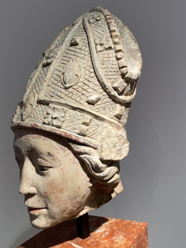 Antiquités - Young Bishop, France ca 1500