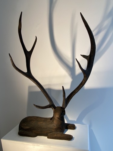 Deer (China, Kingdom of Chu, ca 500 BC) - Asian Works of Art Style 