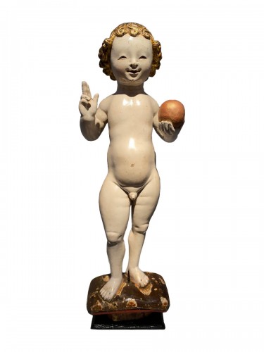 Child Jesus as Saviour of the World - Mechelen/Malines, early 16th century