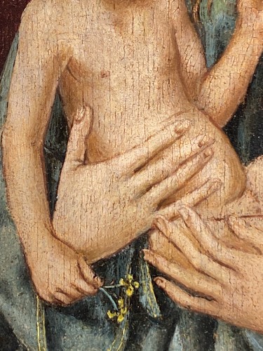 Vierge à l'enfant, Flandres, XVIe siècle - Seghers & Pang Fine Arts