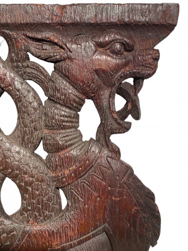 Antiquités - Double dragon - France XVIIe siècle