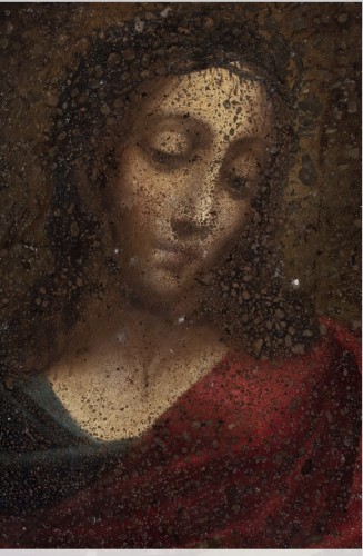 Christ à la couronne d'épines, Italie XVIe siècle - Tableaux et dessins Style Renaissance