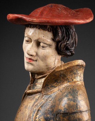 Saint Florian, circle of Jörg Lederer (South Germany, early 16th century) - Religious Antiques Style Renaissance