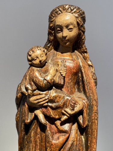 Holy Virgin with Child Jesus - Mechelen/Malines (1500-1510) - Religious Antiques Style Renaissance