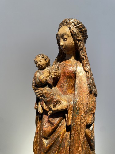 Vierge à l'enfant Jésus - Malines (1500-1510) - Seghers & Pang Fine Arts