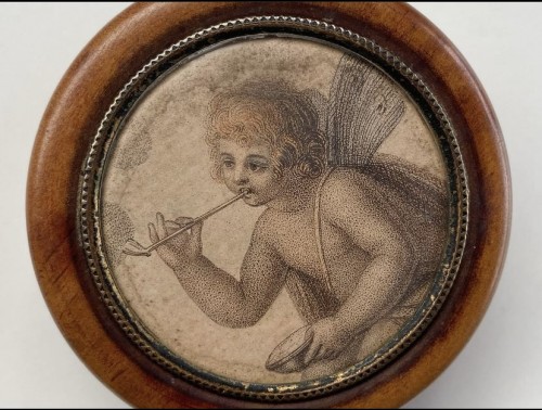 Boîte à pilules ou à tabac à fumer à priser, Royaume-Uni, ca 1800 - Objets de Vitrine Style 