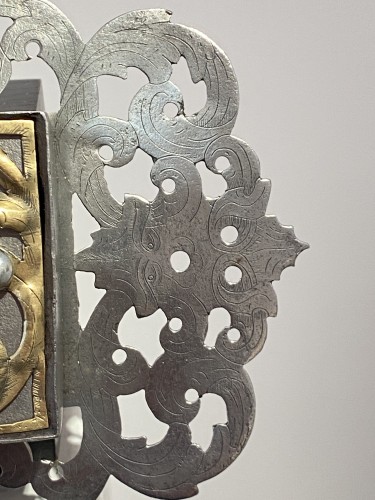 Grande serrure avec clé (Allemagne, 1700-1720) - Matériaux & Architecture Style 