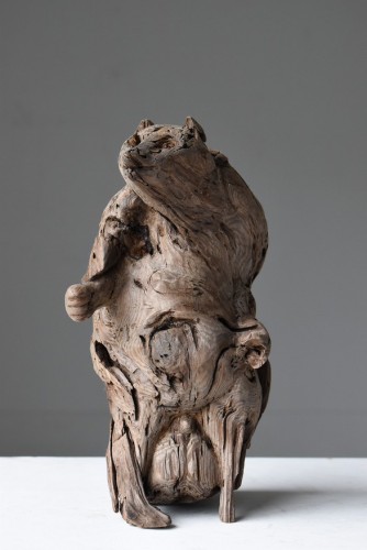 Tanuki, Japan end of 19th century - Sculpture Style 