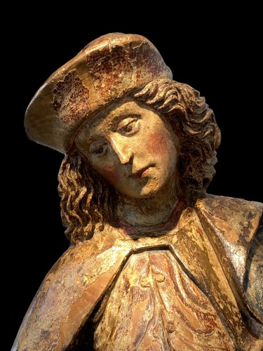 Holy Knight, Bavaria, ca 1500 - Religious Antiques Style Renaissance