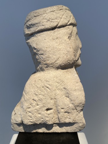 Antiquités - Homme au keffieh, France XIVe siècle