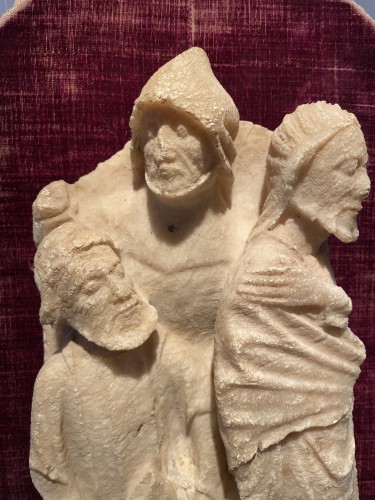 Religious Antiques  - The Betrayal of Christ, Nottingham alabaster 15th century