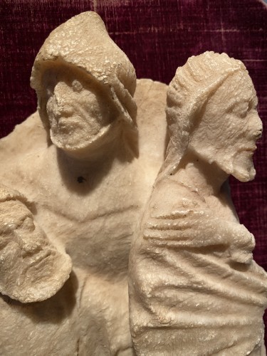 Middle age - The Betrayal of Christ, Nottingham alabaster 15th century