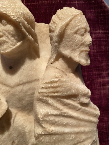 Antiquités - The Betrayal of Christ, Nottingham alabaster 15th century