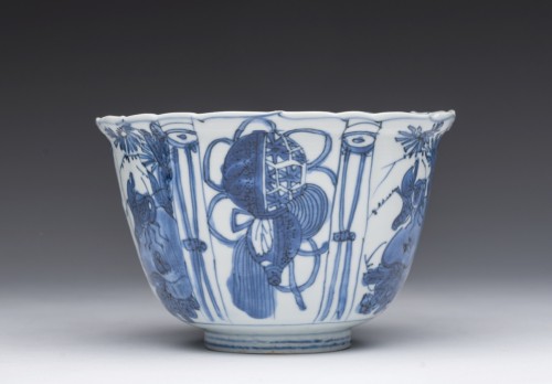 Crow bowl (Ming dynasty, Wanli 1572-1620) - Porcelain & Faience Style 