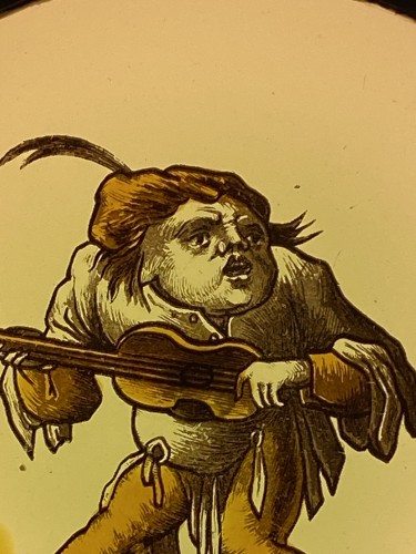 Antiquités - Two Grotesque musicians, France 17th century