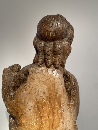 Antiquités - Candle-Bearing Angel (France, c. 1250–1270)