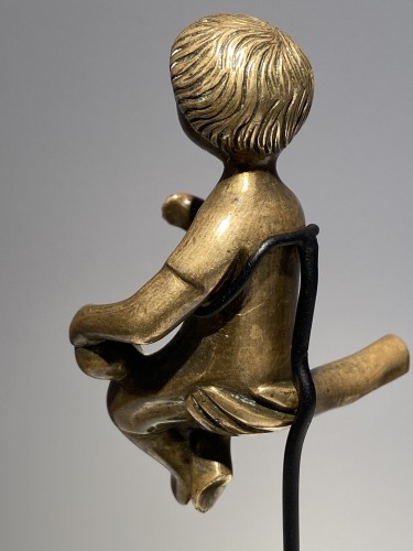 Enfant Jésus sur le bras de Marie, Flandre vers 1500 - Seghers & Pang Fine Arts