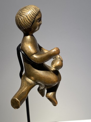 Enfant Jésus sur le bras de Marie, Flandre vers 1500 - Renaissance