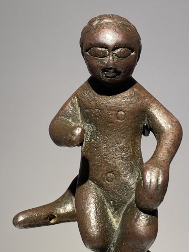 Art sacré, objets religieux  - Enfant Jésus sur le bras de Marie, Mosan vers 1450-1500