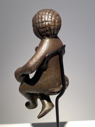 XIe au XVe siècle - Enfant Jésus sur le bras de Marie, Mosan vers 1450-1500