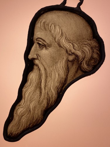 <= 16th century - Two bearded men, France 16th century