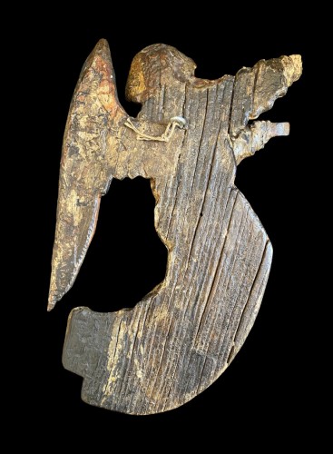 Antiquités - Angel playing the vielle, Flanders 16th century