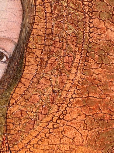 Religious Antiques  - Madonna with Child and Goldfinch, Italy first half of 14th century