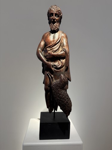 Saint John the Baptist, France ca 1600 - Religious Antiques Style Renaissance