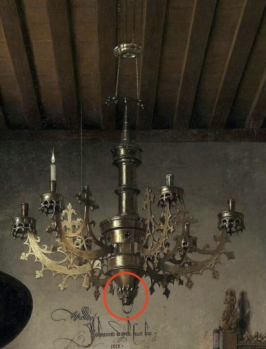 Lighting  - Chandelier part, Flanders 15th century
