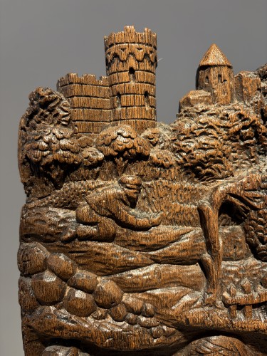 Fuite en Égypte, Flandre XVIe siècle - Art sacré, objets religieux Style Renaissance
