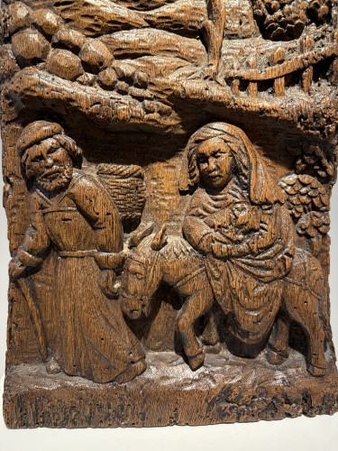 Fuite en Égypte, Flandre XVIe siècle - Seghers & Pang Fine Arts