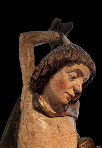 Antiquités - Saint Sébastien, Allemagne fin du XVe siècle