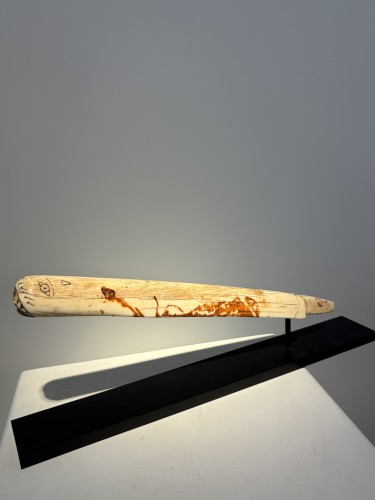 Throwing Harpoon Socketpiece, Alaska 19th century - Tribal Art Style 